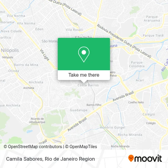 Camila Sabores map