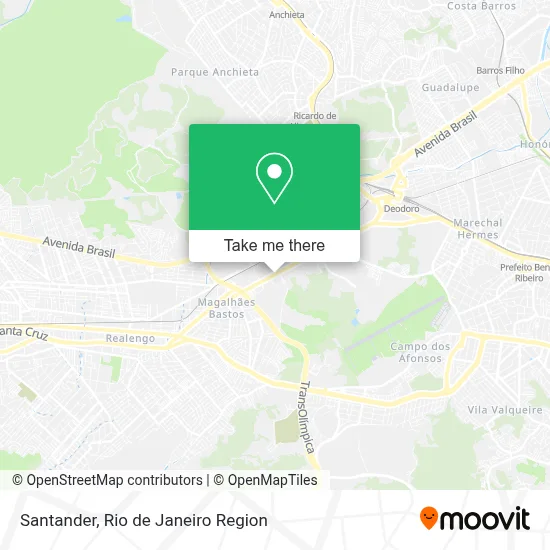 Santander map