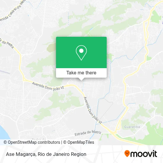 Ase Magarça map