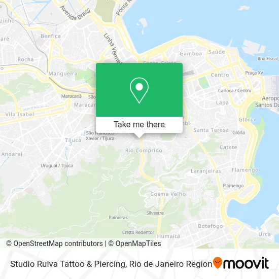 Studio Ruiva Tattoo & Piercing map