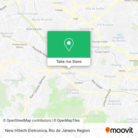 New Hitech Eletronica map