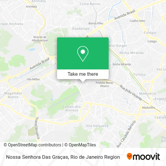 Nossa Senhora Das Graças map