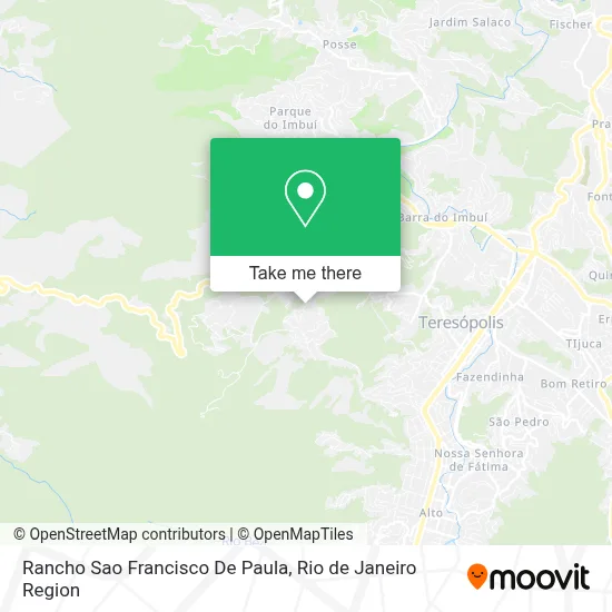 Rancho Sao Francisco De Paula map