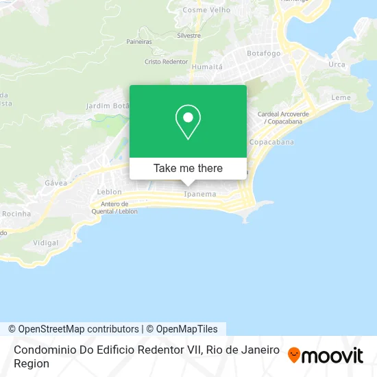 Condominio Do Edificio Redentor VII map