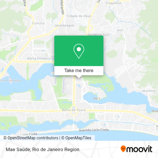 Mae Saúde map