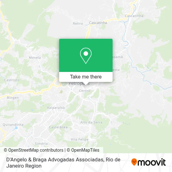D'Angelo & Braga Advogadas Associadas map
