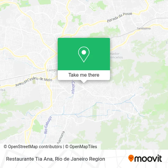 Restaurante Tia Ana map