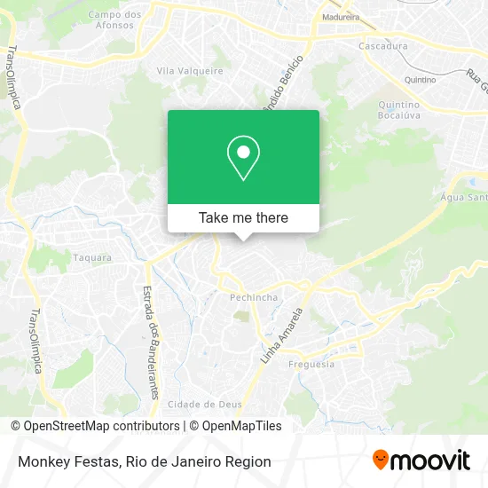 Monkey Festas map