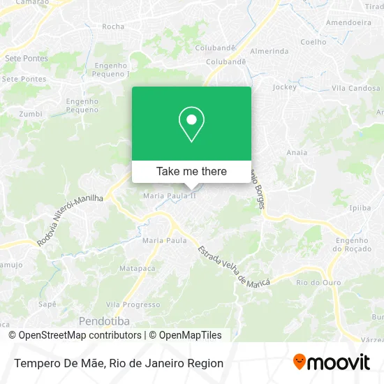 Tempero De Mãe map