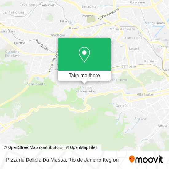 Pizzaria Delicia Da Massa map