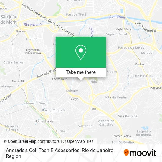 Andrade's Cell Tech E Acessórios map