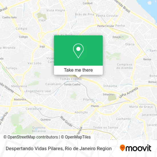 Despertando Vidas Pilares map