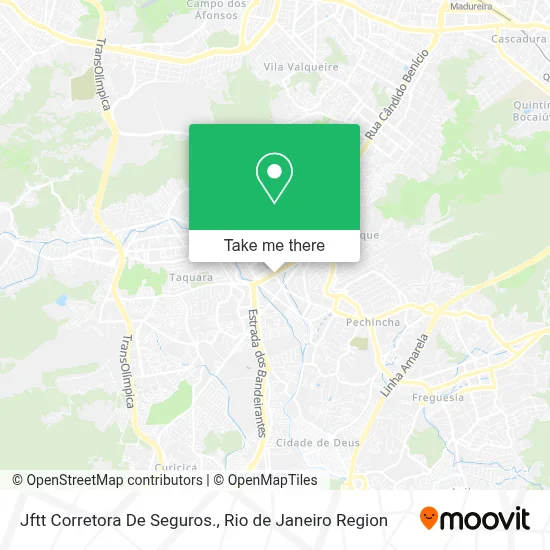 Jftt Corretora De Seguros. map
