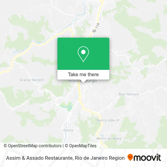 Assim & Assado Restaurante map
