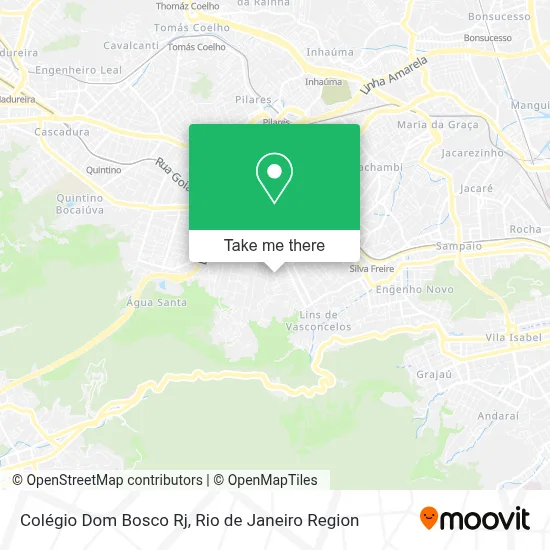 Colégio Dom Bosco Rj map