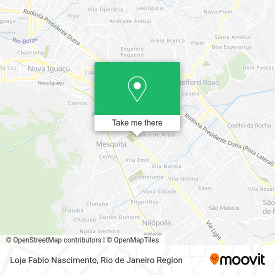 Loja Fabio Nascimento map