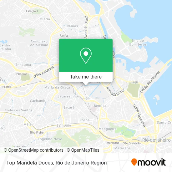 Top Mandela Doces map