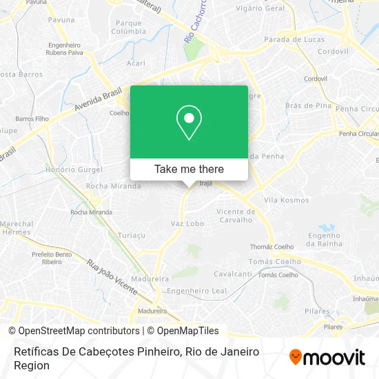 Retíficas De Cabeçotes Pinheiro map