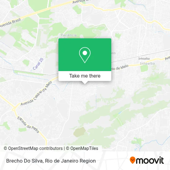 Brecho Do Silva map