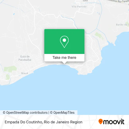 Empada Do Coutinho map