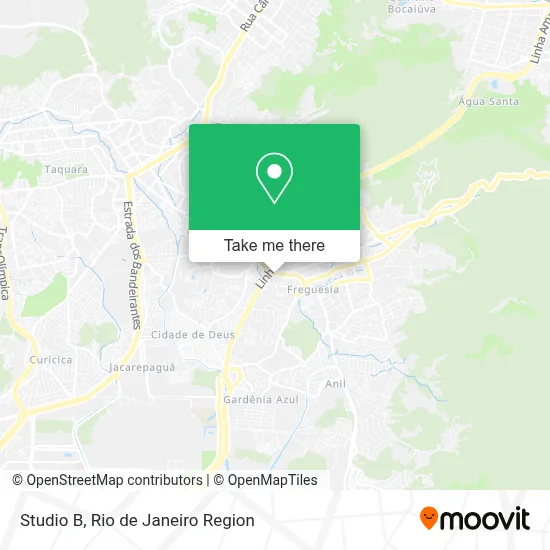 Studio B map
