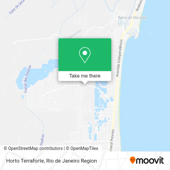 Horto Terraforte map