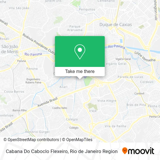 Cabana Do Caboclo Flexeiro map