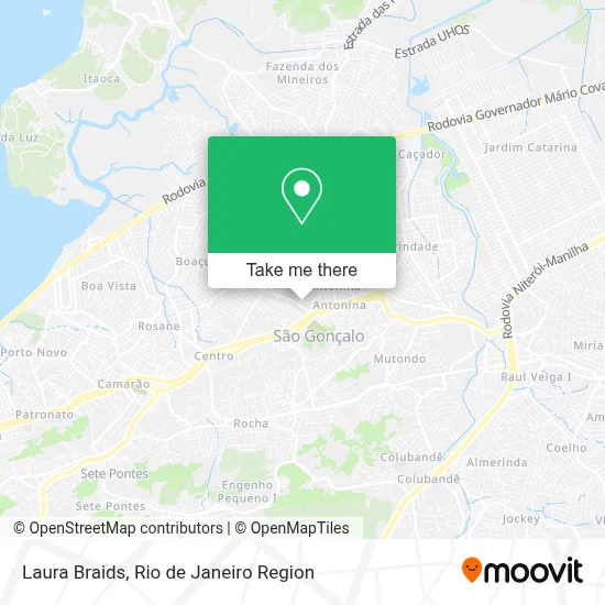 Laura Braids map