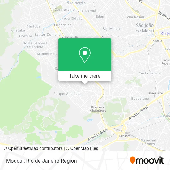 Modcar map