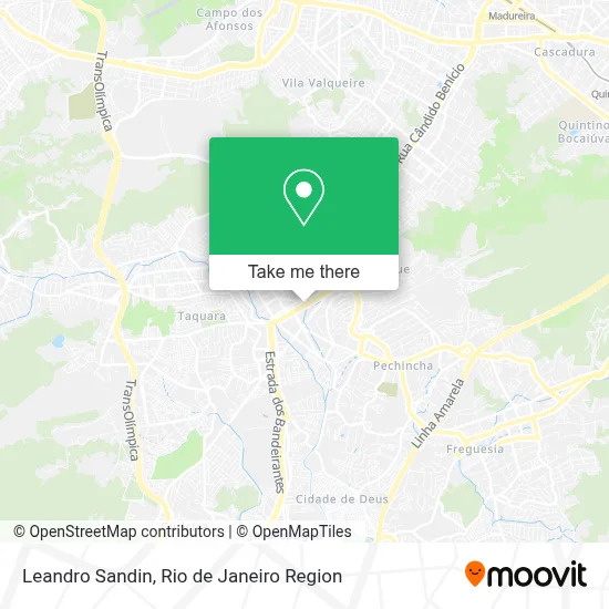 Leandro Sandin map