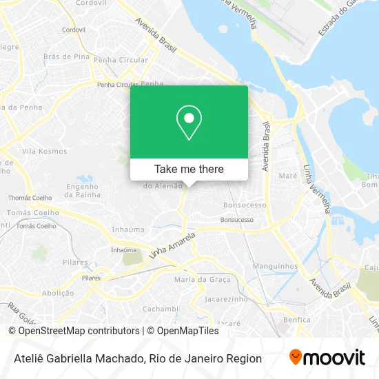 Ateliê Gabriella Machado map