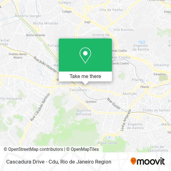 Cascadura Drive - Cdu map
