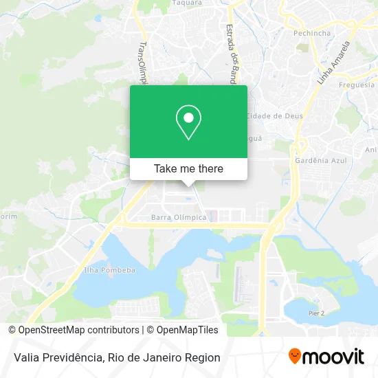 Valia Previdência map