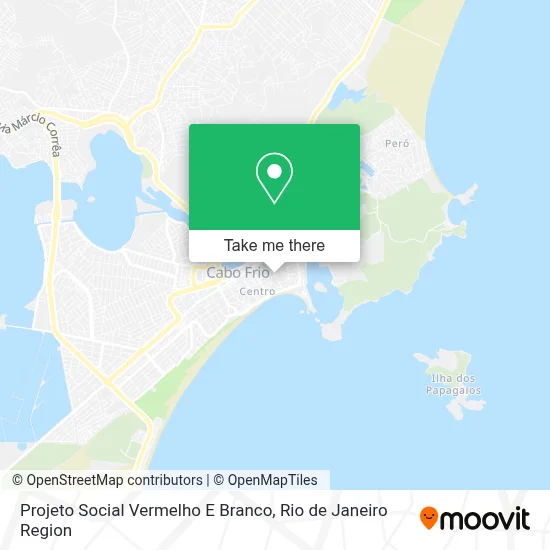 Projeto Social Vermelho E Branco map