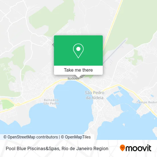 Pool Blue Piscinas&Spas map