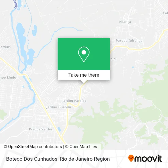 Boteco Dos Cunhados map