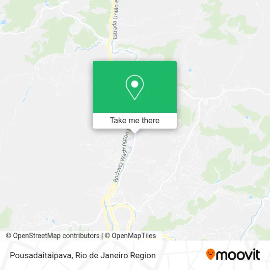 Pousadaitaipava map