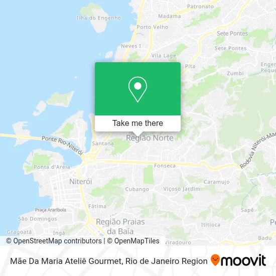 Mãe Da Maria Ateliê Gourmet map