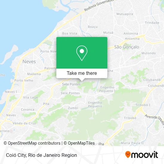 Coió City map