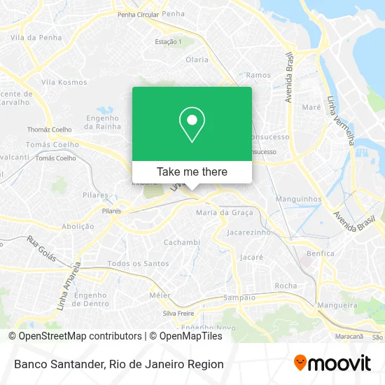 Banco Santander map