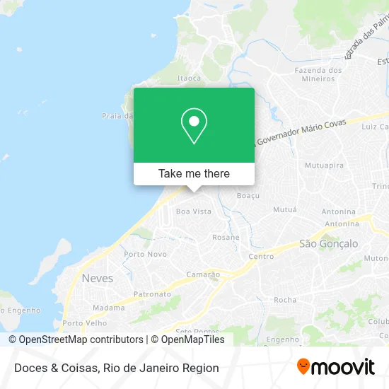 Doces & Coisas map