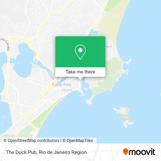 The Duck Pub map