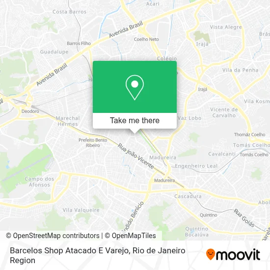 Barcelos Shop Atacado E Varejo map