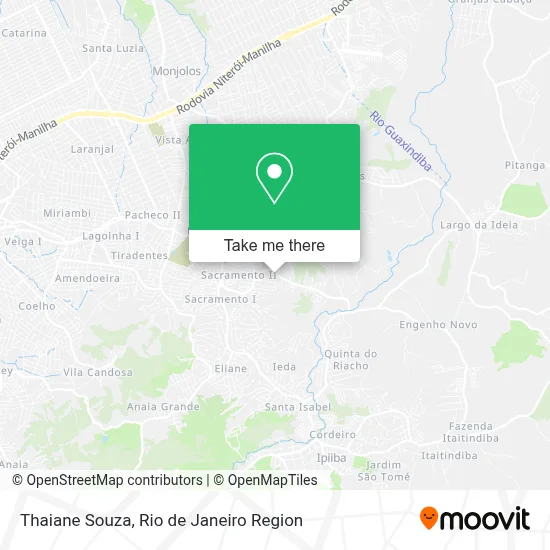 Thaiane Souza map