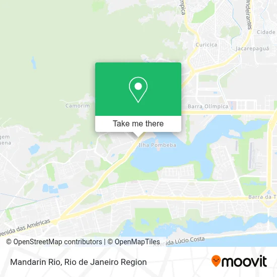 Mandarin Rio map