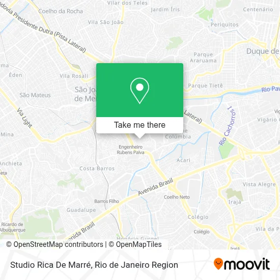 Studio Rica De Marré map