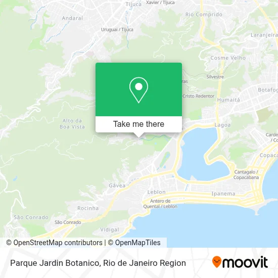 Parque Jardin Botanico map