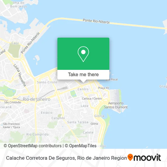 Calache Corretora De Seguros map