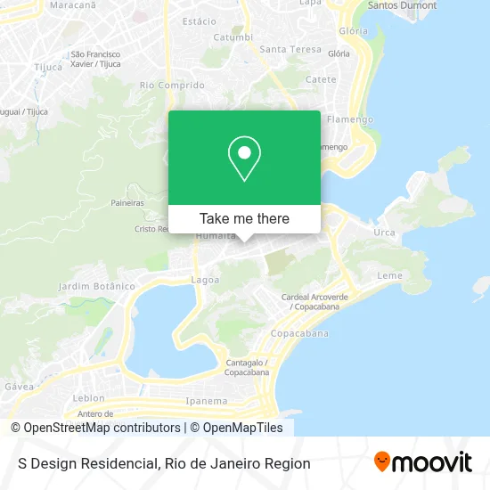 S Design Residencial map