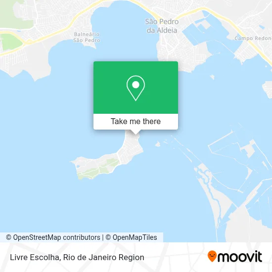 Livre Escolha map